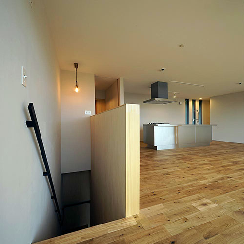 海が見渡せるリビング・ダイニング