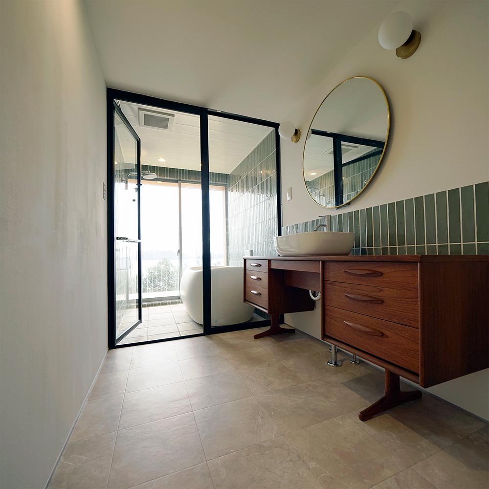 空気感がつながった快適なリビング